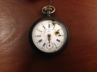 Spanish-American War-era watch, LHS Collection (Photo by Author)